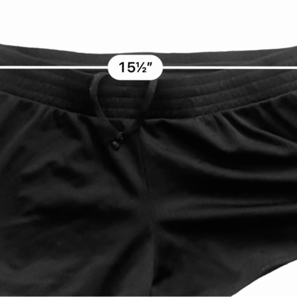 Athletic Work Dri More black color dolphin running shorts Women M - Picture 8 of 11
